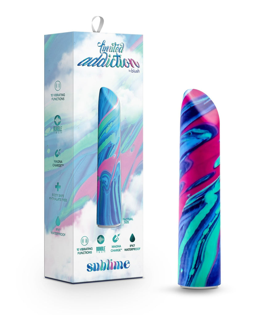 Limited Addiction By Blush® | Sublime Power Vibe Alexandrite Vibrator with Powerful RumboTech™ Techn