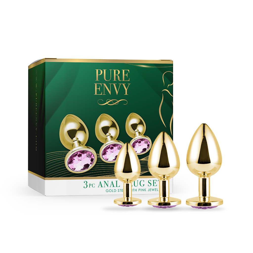 Gold Plated Anal Plug