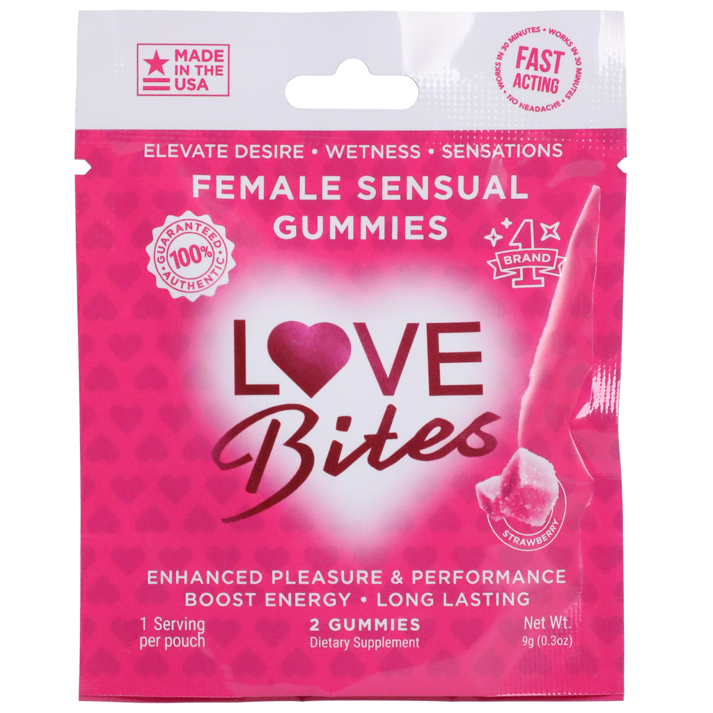 Love Bites® | Female Sensual Gummies - 2 pack