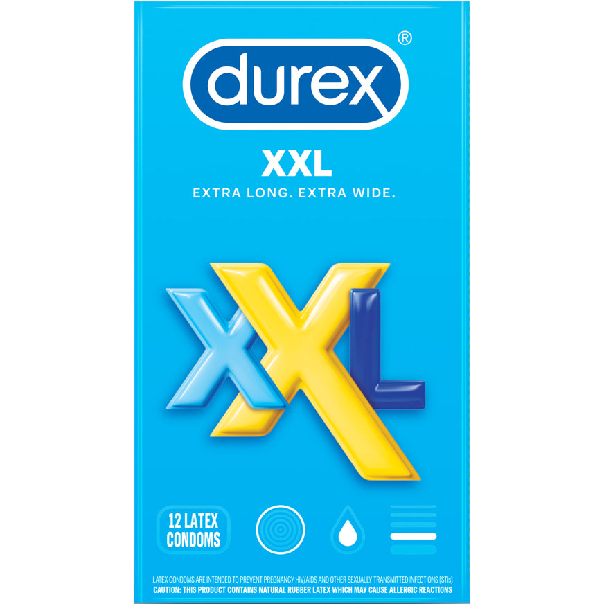 Durex XXL 12 Count Condoms