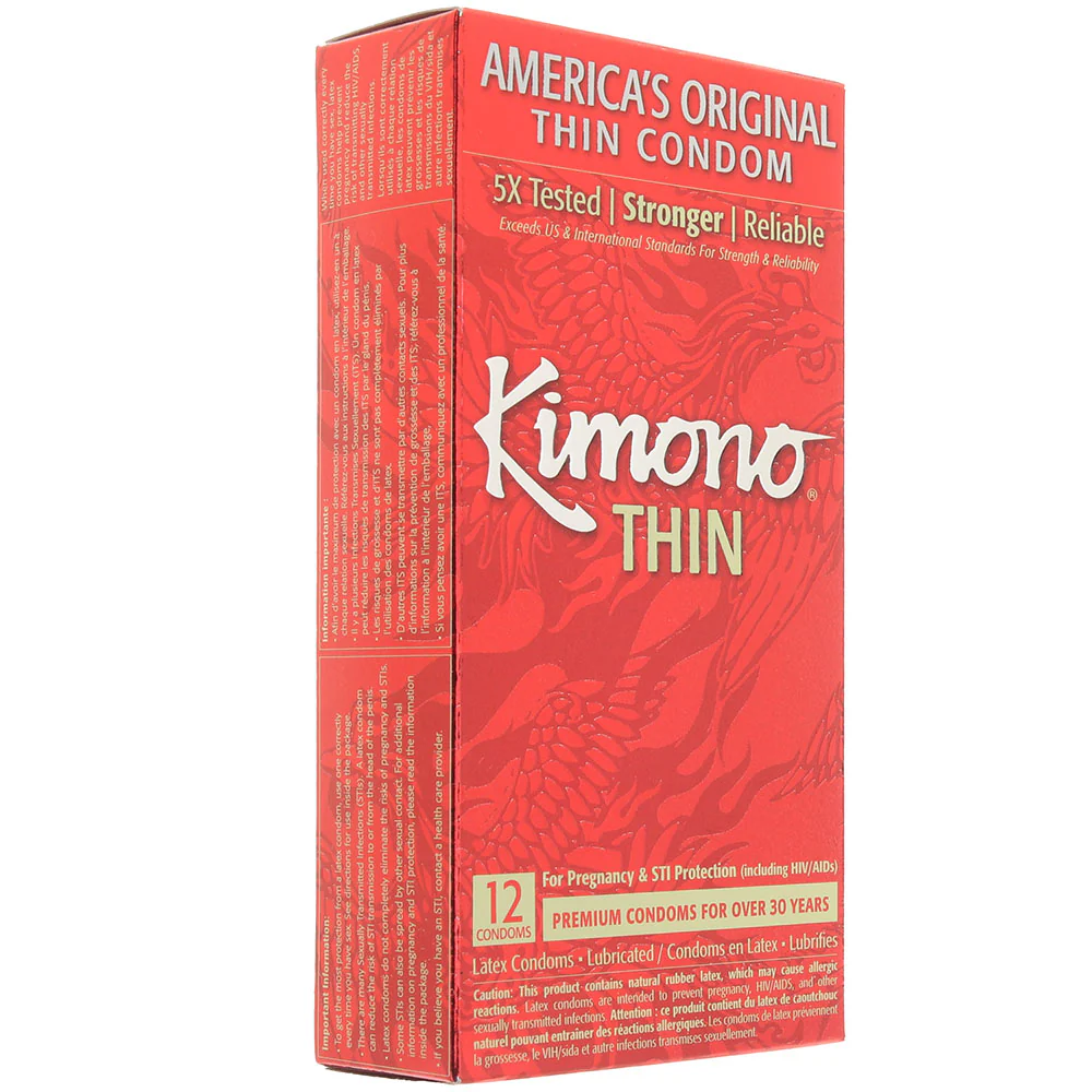 Kimono Thin 12 Count Condoms