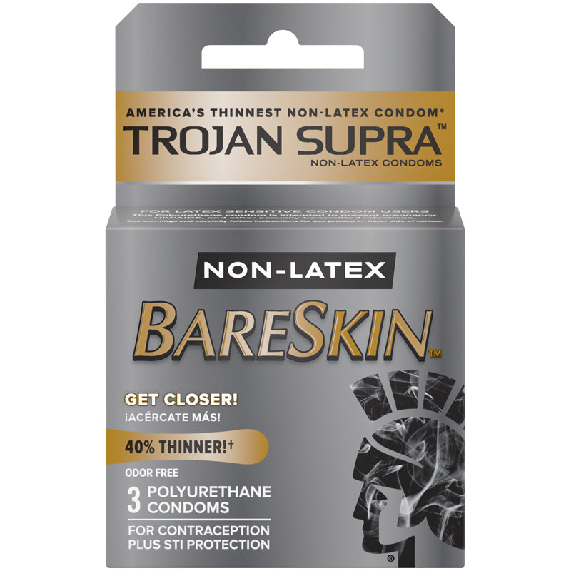 Trojan™ BareSkin™ Supra™ Non-Latex Condoms